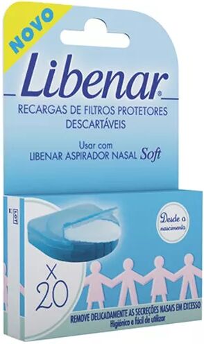 Perrigo Libenar Baby Recambios Filtros Aspirador Nasal Desechables x20