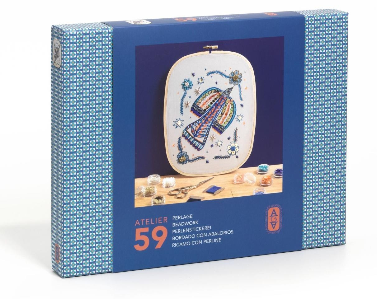 Djeco Creatieve workshop 59 voor volwassenen Borduren met kralen