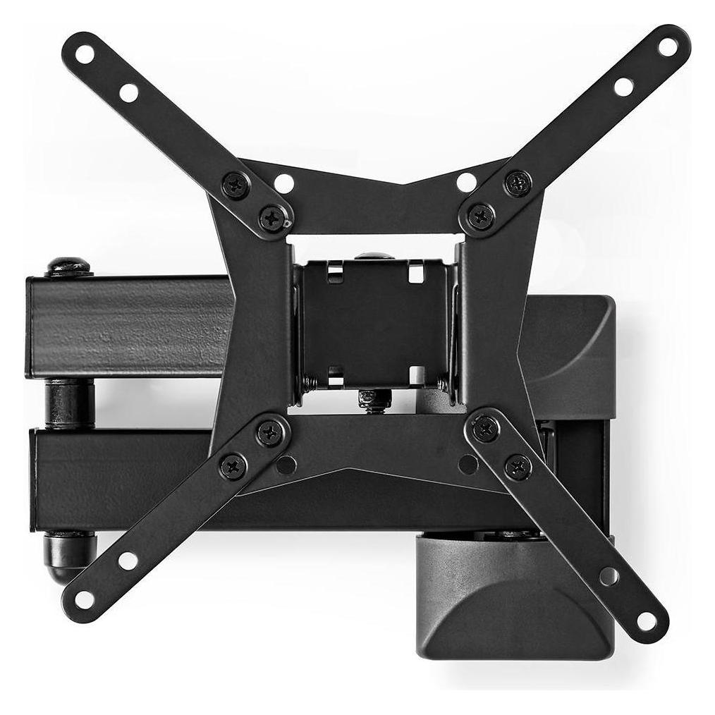 Nedis TV Wandhalterung - Vollbewegliche - 10-32 Zoll - Max. 30kg - 3 Drehpunkte (Wand, 30 kg, 10" - 32") (TVWM31BK)