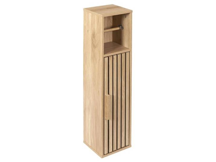 FACTY Meuble Dérouleur Papier WC Klaus Salle de Bain Marron PETIT MEUBLE DE RANGEMENT
