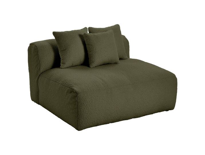 Modul Sofaelement Bloom Olivgrün