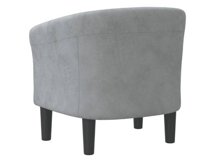 Maison Soldes Chaise cabriolet Chaise de Détente (1 PLACE) - gris foncé velours - L70xP56xH68cm Moderne364408