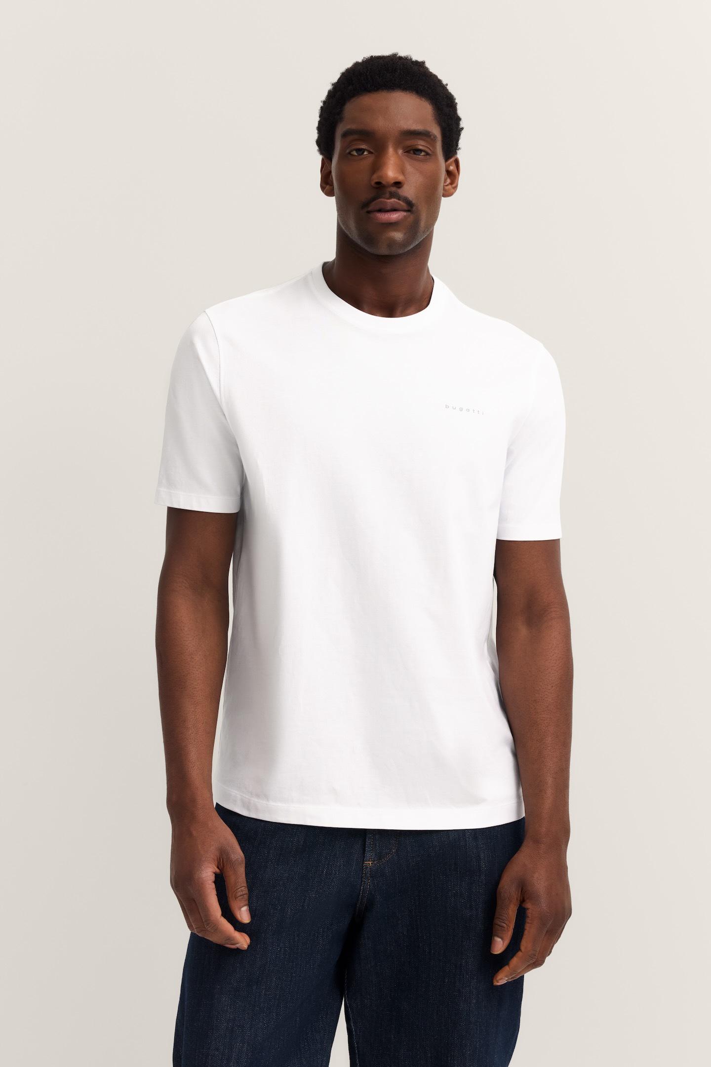 Bugatti Herren Katoenen T-shirt