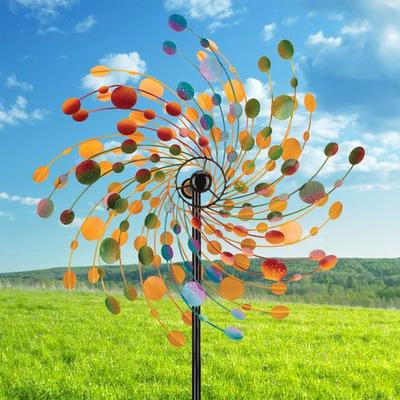 Regal Art & Gift - Drop Ship Celebration Wind Spinner Multi Earth , Multi Earth