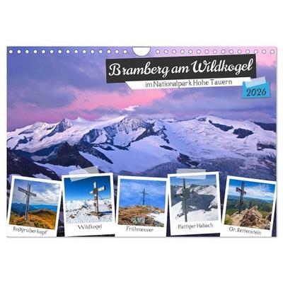 Bramberg am Wildkogel (Wandkalender 2026 DIN A4 quer), CALVENDO Monatskalender