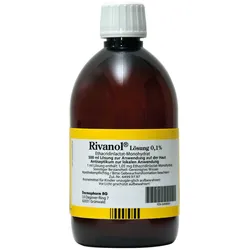 Rivanol Lösung 0,1% 500 ml Lösung