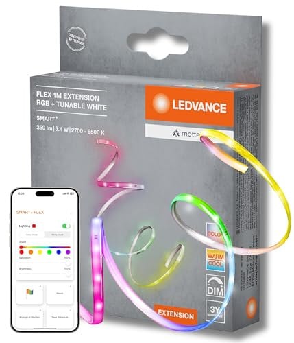 Ledvance Smart Matter Flex LED-strip RGBTW, dimbaar, 1m