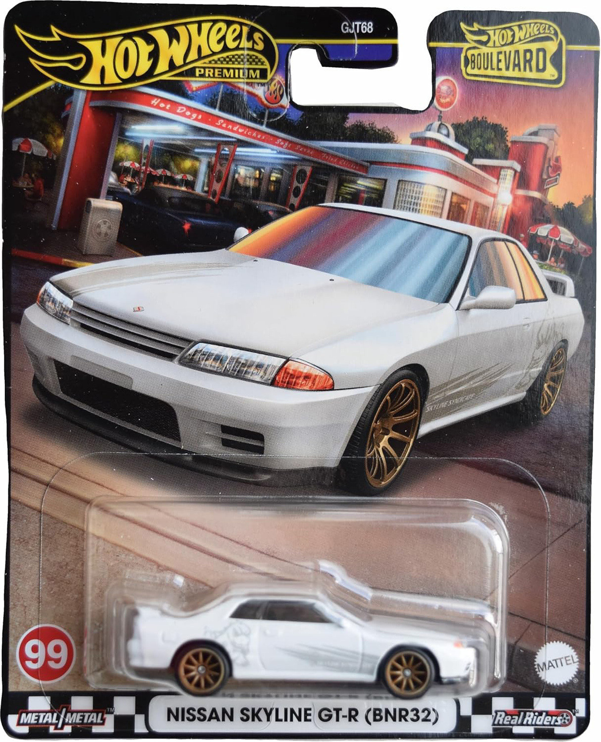 Hot Wheels Boulevard HRT74 Auto Wit Metaal