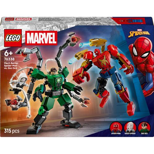 LEGO Marvel Super Heroes 76338 Mech-Duell: Spider-Man vs. Doc
