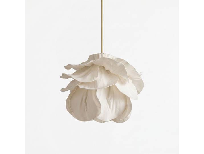 Lampe suspendue en plastique MOD0007 - 48 x 48 cm - Blanc
