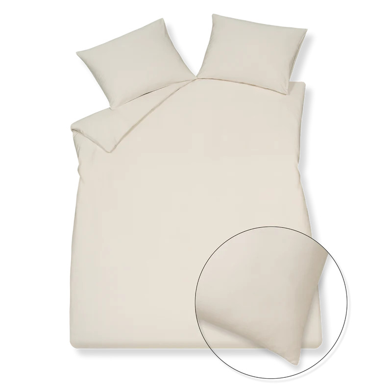 Vandyck Pure 84 Dekbedovertrek Cream Tan voor Volwassenen