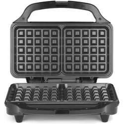 Salter EK2249TFVDE Tiefene Waffeleisen, Waffeleisen, Schwarz