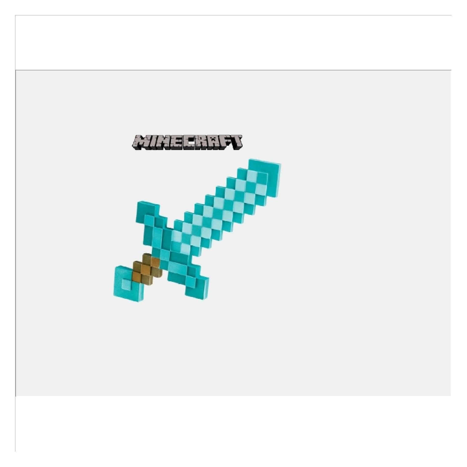 Disguise Minecraft: Diamant-Schwert (DSG65684)