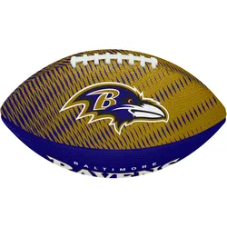 Wilson NFL Baltimore Ravens Team Tailgate American Football Kinder purple/black Junior