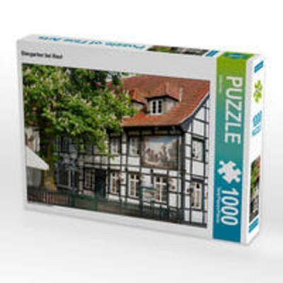 CALVENDO Puzzle Biergarten bei Reul 1000 Teile Lege-Größe 64 x 48 cm Foto-Puzzle Bild von Anke Grau