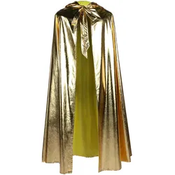 Thetru Goldener Kapuzenumhang (One Size)