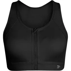 YVETTE Damen BH Sport Bra Romy, Größe XXL in Schwarz Schwarz