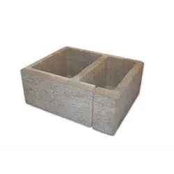 Diephaus Mauersteine TOSA 50 x 40 x 20 cm Muschelkalk Versatzstein 1/5 & 4/5