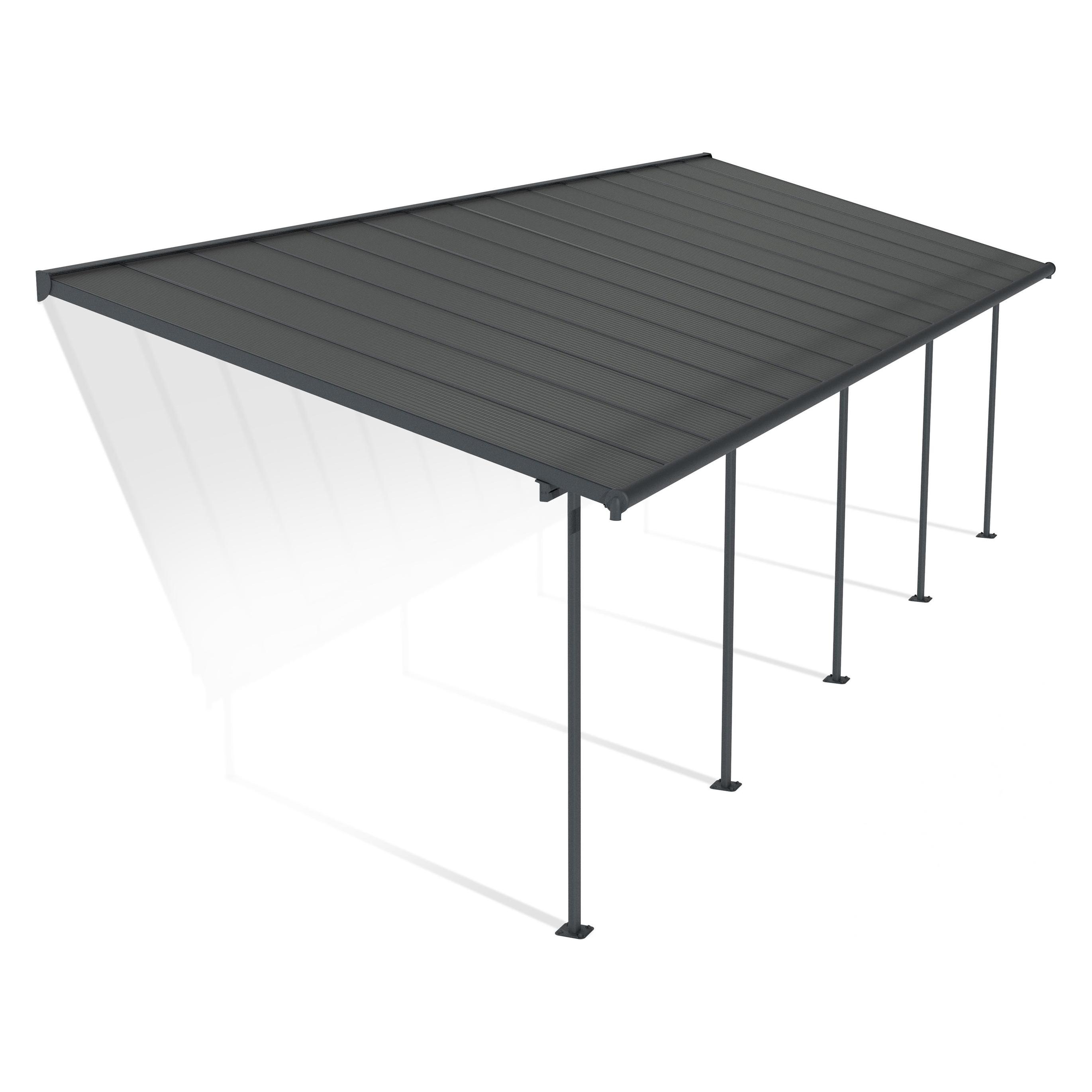 Canopia Terrassenüberdachung Capri 295x924cm Grau (47154850)