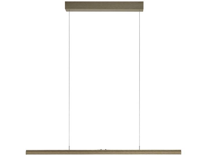 Bankamp Designer-Pendellampe Line X bronze Aluminium/Stahl 5000 lm Dimmbar - LED - Lichtfarbe: Extra warmweiss- LED Energiesparlampe