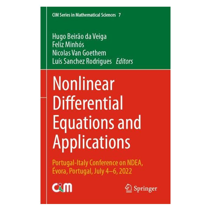 Springer Nonlinear Differential Equations and Ap (Englisch, Softcover) (64892405)