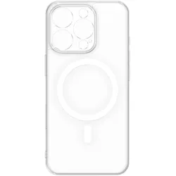 ONEFLOW iPhone 16 Pro Hülle MagSafe Farblos (transparent) – Nova Case, Hardcase mit Kameraschutz, Durchsichtig, Magnetisch, Clear