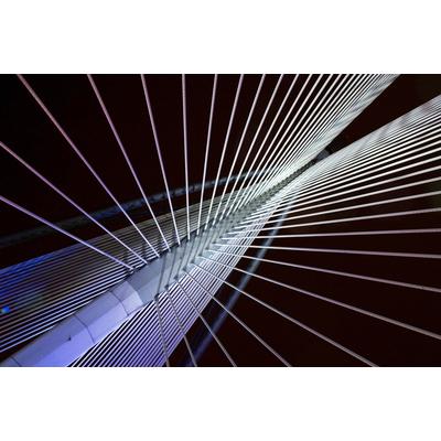 Fototapete PAPERMOON "Brücke", bunt, B:5m L:2,8m, Vlies, Tapeten
