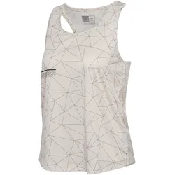 hummel, Damen, Sportshirt, Hmlcourt Aop Light Weight Tanktop W (S), Grau