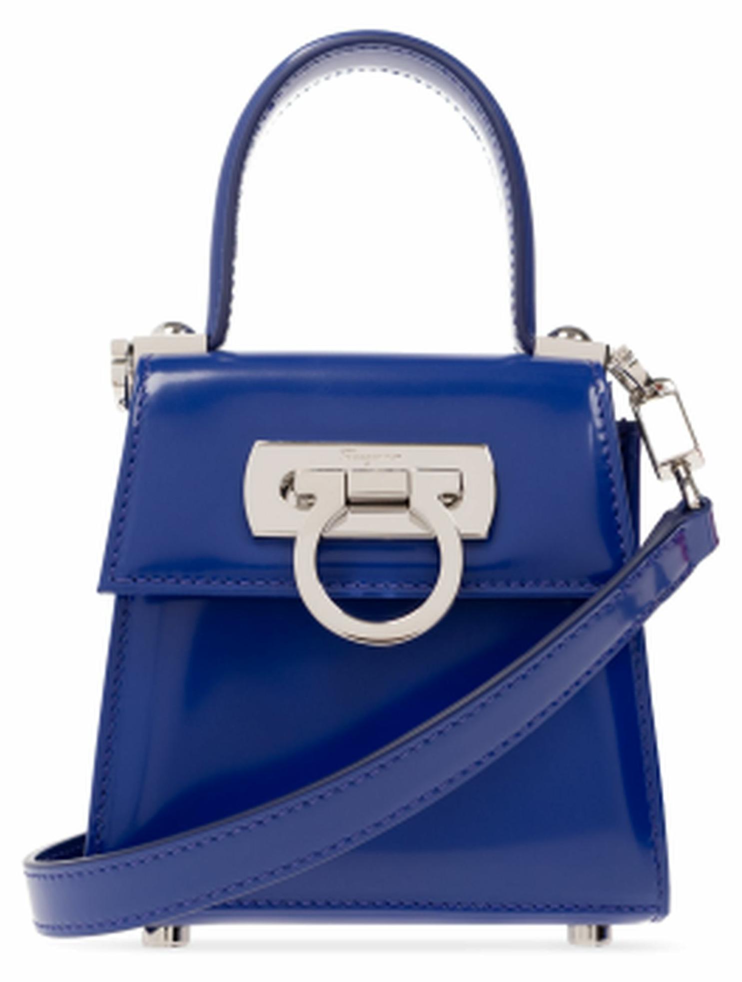 Salvatore Ferragamo Handtasche Damen Gancini Lapis Blau 214297 763065