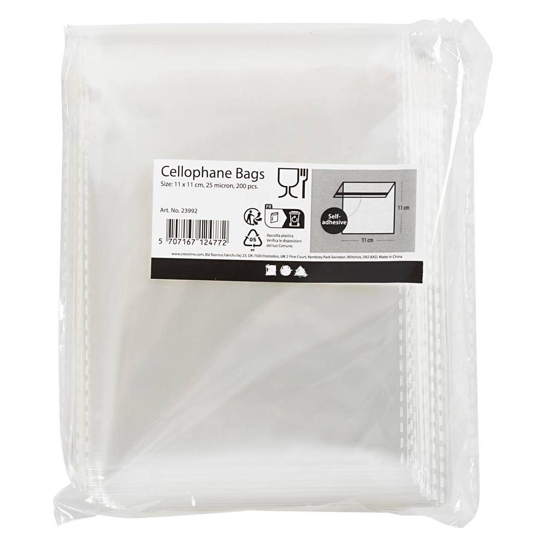 Creativ Company Cellophane Bag (200x) (5707167124772)