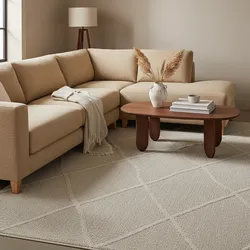 Outdoorteppich IMST, im Boho-Stil, Beige, 80 x 150 cm