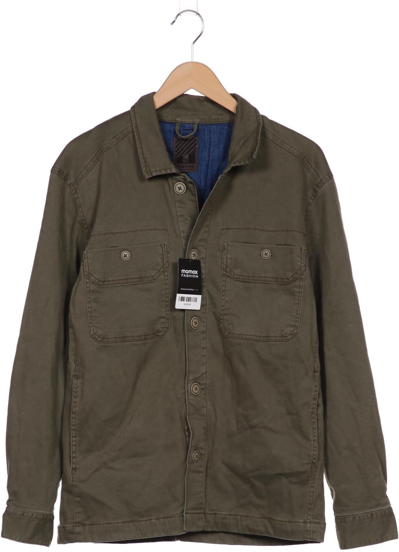 Timezone Damen Jacke, Grün, Gr. S, Baumwolle / Elasthan - Second Hand