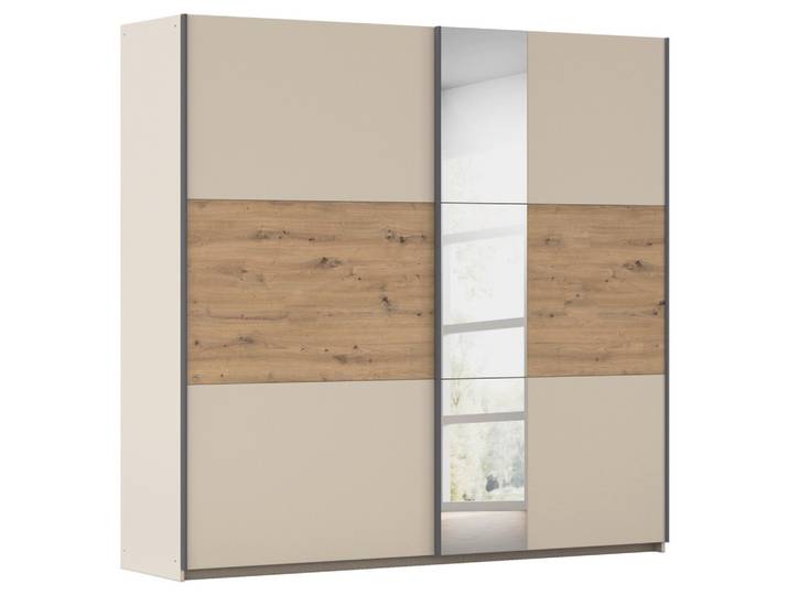 Schwebetürenschrank Ellmau Champagner/Eiche