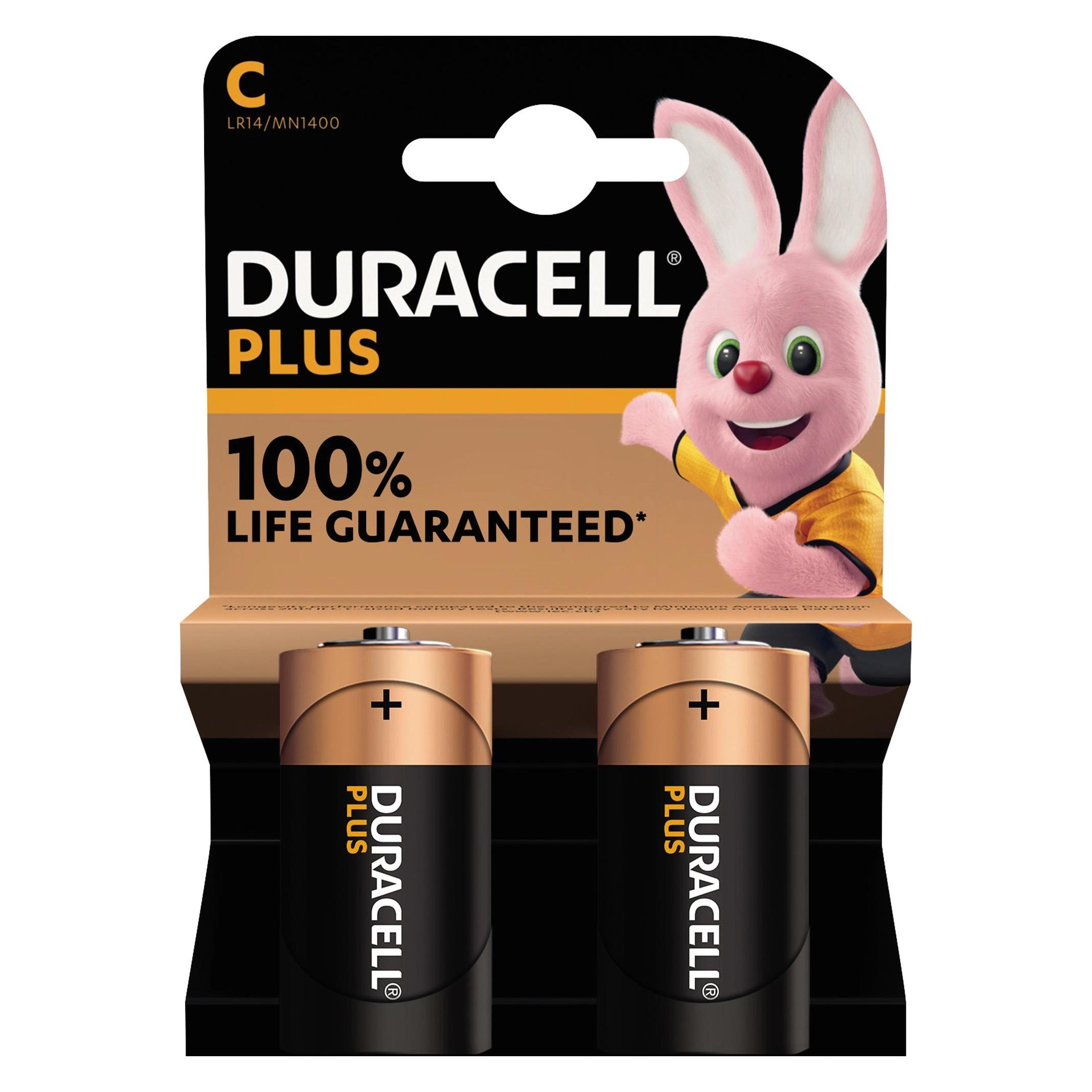 Duracell Plus (2 Stk., C, 7750 mAh) (141827)