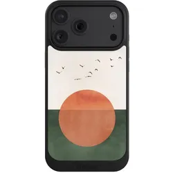 Nivocase Hülle für Apple iPhone 18 Pro Max Handyhülle NIVOcore Case Schwarz Sonnenschein Sonnenuntergang (Apple iPhone 18 Pro Max), Smartphone Hülle, Schwarz