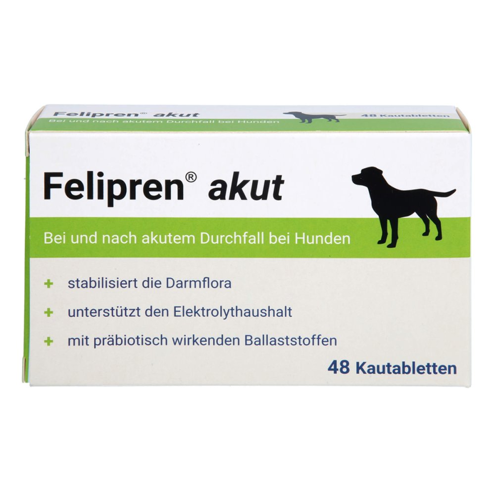 Felinapharm GmbH Felipren Akut Kautabletten bei u. nach Durchfall für Hunde 18735363