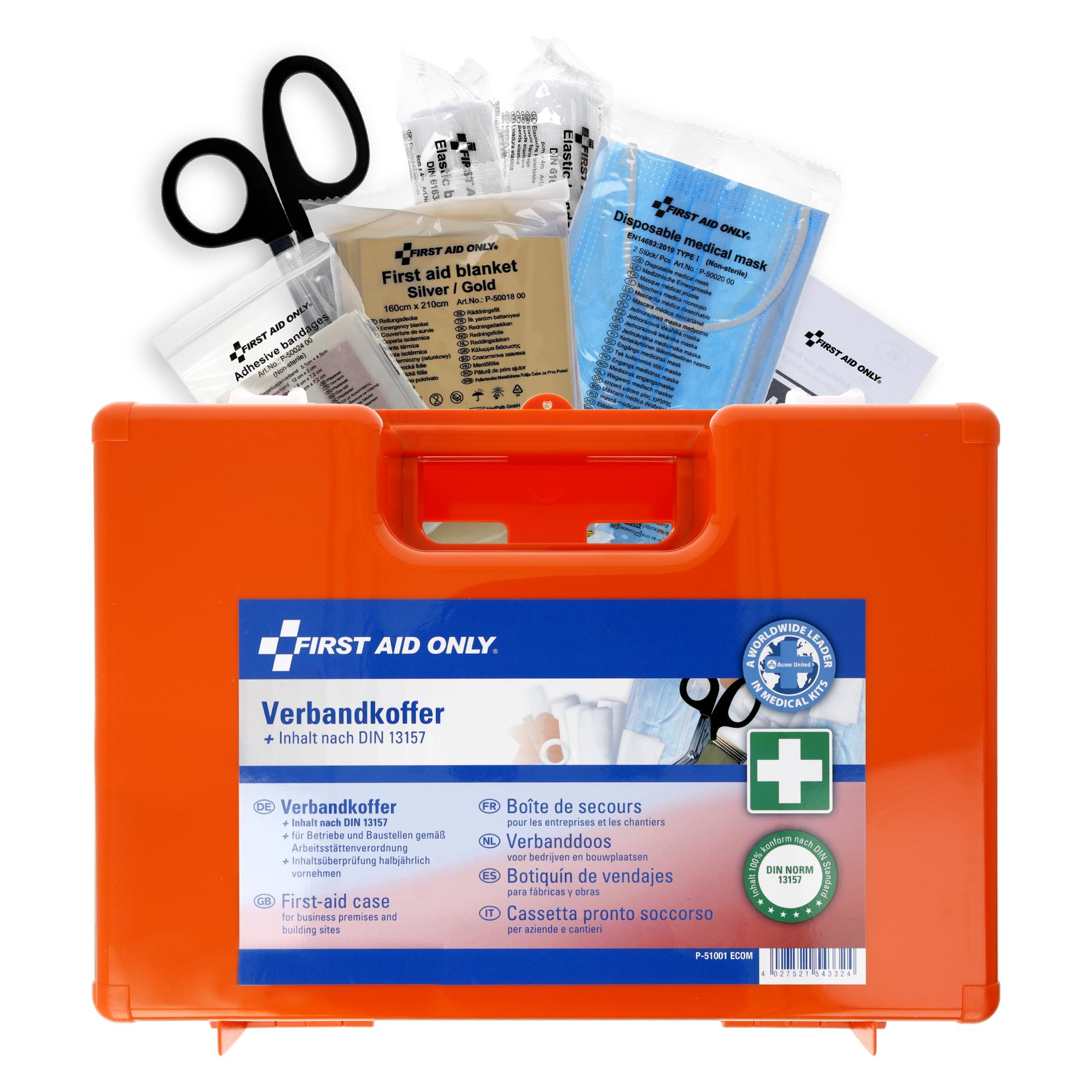 First Aid Only Verbandskasten (Notfallkoffer, Verbandskasten) (P-5100100)
