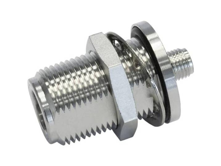 Telegaertner J01027A0022 J01027A0022 coax-adapter N-aansluiting - SMA-aansluiting 1 st.