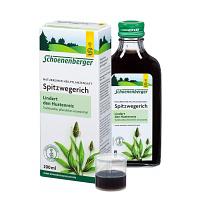 Schoenenberger Naturreiner Heilpflanzensaft Spitzwegerich 200 ml