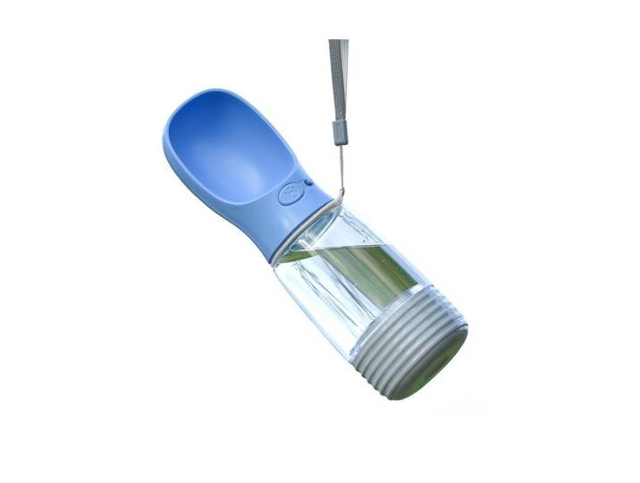 Futternapf FTM 380 ml & 180 g , blau, B:7,9cm L:25,7cm, Näpfe, Futternapf