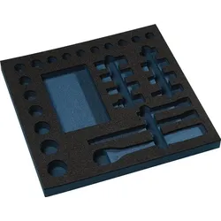 Tecwerk Werkzeugmodul Leereinlage 2/3-Modul 2000 871 248 27-tlg.