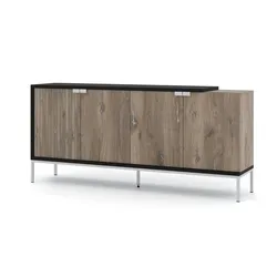 Sideboard   ¦ holzfarben ¦ Maße (cm): B: 190,7 H: 86,6