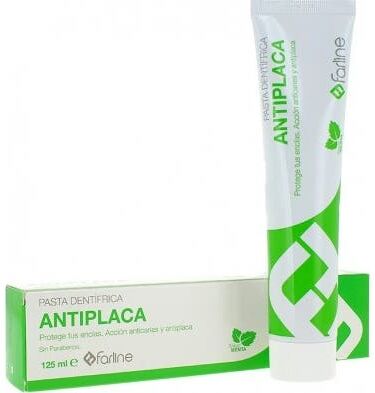Farline Dentífrico Antiplaca Menta 125 ml