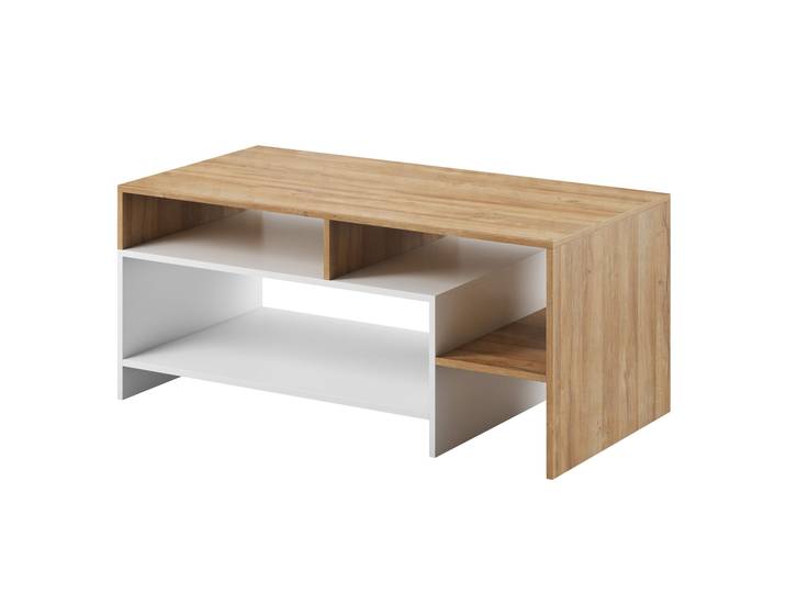 Masseno Couchtisch ALBINA 120 cm Eichefarben