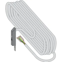 Winkhaus, Zubehör Türbeschlag, Kabelübergang Rahmenteil STV-KÜ T1 für externes Netzteil inkl. 4 m Kabel