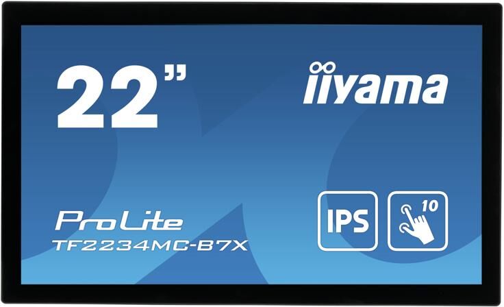 IIYAMA ProLite TF2234MC-B7X - Écran tactile 21,5'' Redécouvrez l'interactivité avec un affichage Full HD exceptionnel.