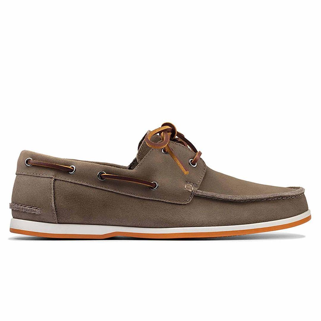 Clarks Pickwell Sail herenschoenen bruin