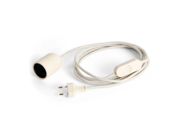 HAY Cordon de la lampe Common Table 2,4 m Clay white