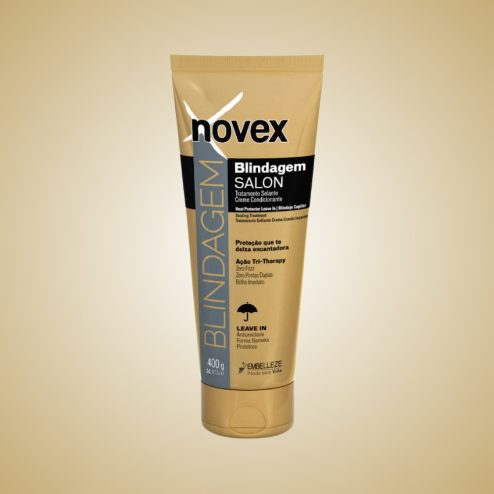 Novex Gold Salon Blindagem Thermal Protection Hair Shield 400g