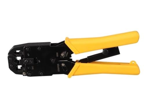 Toolland Professionele krimptang voor RJ10, RJ11, RJ12 en RJ45 modulaire connectoren